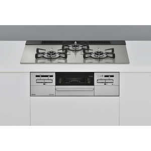リンナイ Rinnai ビルトインガスコンロ ココットプレート付属［同等品：RS71W35T2DGAVW］75cmタイプ Mytone(マイトーン) ［約75cm /プロパンガス /左右強火］ シ