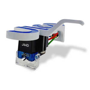 JICO オリジナルヘッドシェル付きMMカートリッジ SD丸針 OMNIA SD SH.J44D IMP LOGO BLU A101656