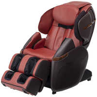 フジ医療器 マッサージチェア M23 サイバーリラックス レッド×ブラウン