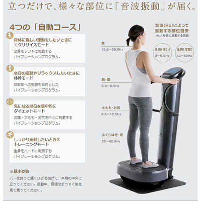 フジ医療器 音波振動フィットネス機器 ダイエットトレーナーコア フジ医療器 音波振動フィットネス機器 ダイエットトレーナーコア