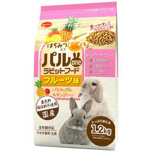 日本ペットフード パルワン ラビットフード フルーツ味 1.2kg POラビツトFフル-ツ1.2KG