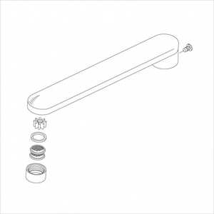 KVK KV KM82用吐水口 Z464P KVK KV KM82用吐水口 Z464P