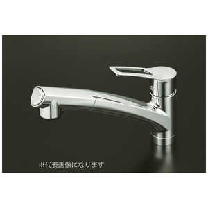 KVK 流シ台用シングルレバー式混合栓(撥水) KM5021ZTHS KVK 流シ台用シングルレバー式混合栓(撥水) KM5021ZTHS