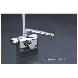 KVK デッキ形サーモスタット式シャワー ワンストップシャワー付 240mmパイプ仕様(撥水) KF3008LR2S2HS KVK デッキ形サーモスタット式シャワー ワンストップシャワー付 240mmパイプ仕様(撥水) KF3008LR2S2HS