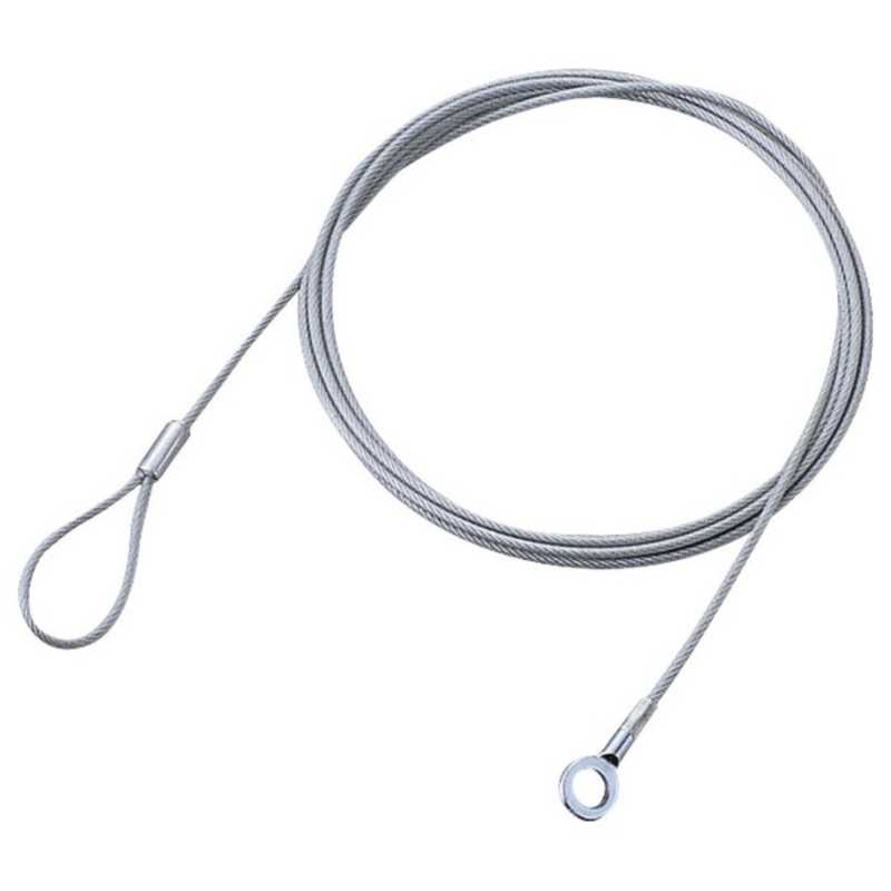 エレコム　ELECOM エレコム　ELECOM セキュリティワイヤー(φ2.2mm･5.0m)ワイヤー単品 ESL-W5022 ESL-W5022