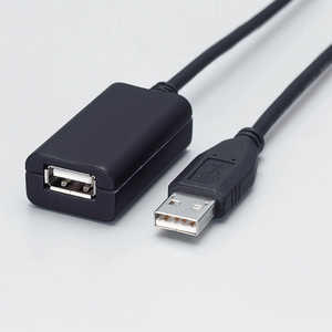 エレコム　ELECOM USB2.0準拠延長ケーブル｢5m｣ USB2-EXA50