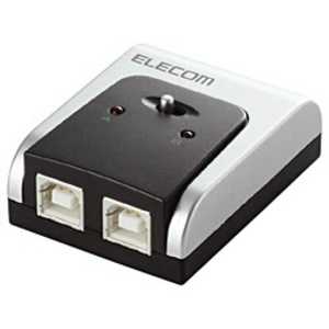 エレコム ELECOM USB2.0/1.1準拠USB切替器「2回路」 U2SW-T2