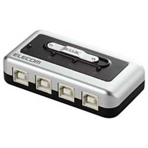 エレコム　ELECOM USB2.0/1.1準拠USB切替器｢4回路｣ U2SW-T4
