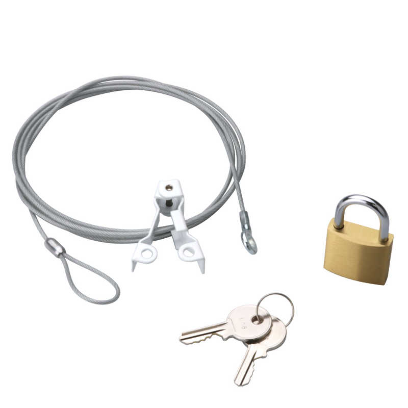 エレコム　ELECOM エレコム　ELECOM セキュリティワイヤー(φ2.2mm･1.7m) ESL5 ESL5