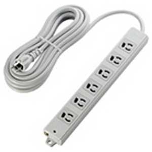 エレコム ELECOM EU RoHS 指令準拠 二重構造工事用 (3P式 6個口・5m) T-WRM3650LG/RS エレコム ELECOM EU RoHS 指令準拠 二重構造工事用 (3P式 6個口・5m) T-WRM3650LG/RS