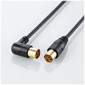 �G���R�� ELECOM �A���e�i�P�[�u�� L-S�^ 3m �u���b�N AVATLS30BK