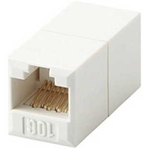 エレコム　ELECOM LANケーブル延長コネクタ LD‐RJ45JJ6AY2