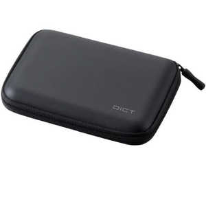 エレコム ELECOM 【アウトレット】電子辞書ケース「DICT」セミハードタイプ DJC‐014BK (ブラック) エレコム ELECOM 【アウトレット】電子辞書ケース「DICT」セミハードタイプ DJC‐014BK (ブラック)