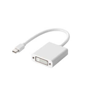 エレコム　ELECOM Mini DisplayPort-DVI変換アダプタ 0.15m AD-MDPDVIWH