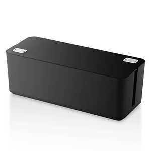 エレコム ELECOM ケーブルボックス 「幅400mm」 EKC‐BOX001BK (ブラック) エレコム ELECOM ケーブルボックス 「幅400mm」 EKC‐BOX001BK (ブラック)