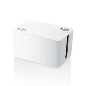 エレコム ELECOM ケーブルボックス 「幅250mm」 EKC‐BOX002WH (ホワイト) エレコム ELECOM ケーブルボックス 「幅250mm」 EKC‐BOX002WH (ホワイト)