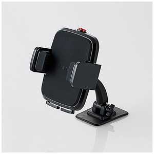 エレコム ELECOM 車載スマホスタンド(テープ貼付) P-CARS01BK (ブラック) エレコム ELECOM 車載スマホスタンド(テープ貼付) P-CARS01BK (ブラック)