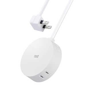 エレコム ELECOM 【アウトレット】デザインタップroo't(2ピン・4個口・丸型) AVT-D4-2415WH エレコム ELECOM 【アウトレット】デザインタップroo't(2ピン・4個口・丸型) AVT-D4-2415WH