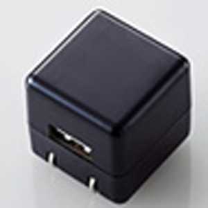 쥳 ELECOM ǥACŴ CUBE/1A/USB1ݡ(֥å) AVA-ACUAN007BK