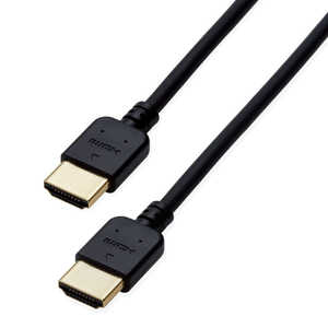 쥳 ELECOM HDMI֥ ֥å [1m /HDMIHDMI] CAC-HD14EY10BK