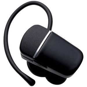 エレコム　ELECOM ヘッドセット ブラック [ワイヤレス(Bluetooth)+有線 /片耳 /イヤフックタイプ] LBT-HPS05MPBK