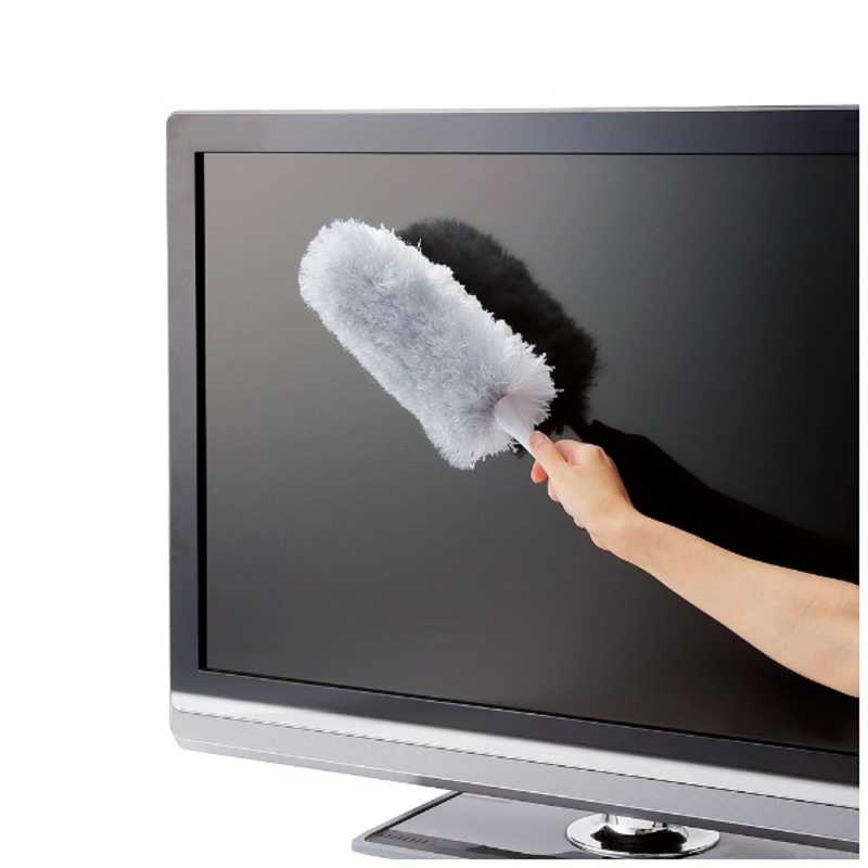 エレコム　ELECOM エレコム　ELECOM テレビ用クリーニングブラシ(2WAYタイプ) AVD-TVBR02WH AVD-TVBR02WH
