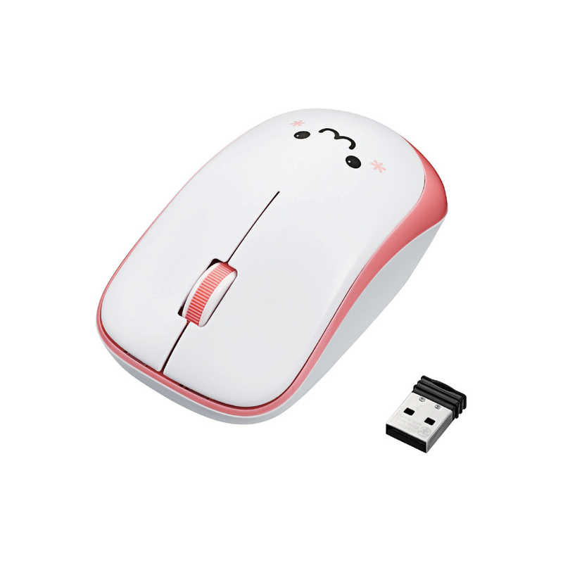 エレコム　ELECOM エレコム　ELECOM マウス (Windows11対応/Mac) ピンク [IR LED /無線(ワイヤレス) /3ボタン /USB] M-IR07DRPN M-IR07DRPN
