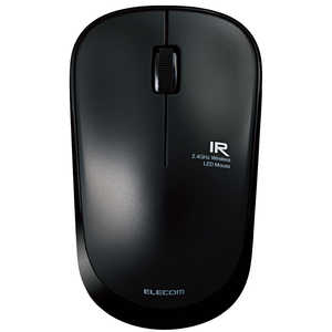 쥳 ELECOM ޥ M [IR LED /̵(磻쥹) /3ܥ /USB] ֥å M-IR07DRSBK