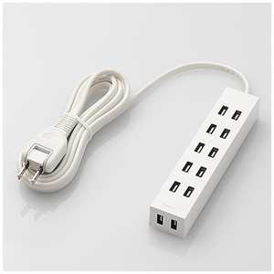 エレコム　ELECOM シャッタータップ flecc orbe(フレックオレベ) ホワイト [2.0m /6個口 /スイッチ無] T-NFL01-2620WH