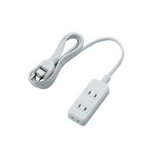 エレコム ELECOM スイングプラグタップ 3個口 2m T-TS02-2320WH エレコム ELECOM スイングプラグタップ 3個口 2m T-TS02-2320WH