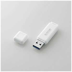 エレコム ELECOM USB3.0メモリ Mac Win MF-HSU3Aシリーズ(32GB・ホワイト) ホワイト MFHSU3A32GWH