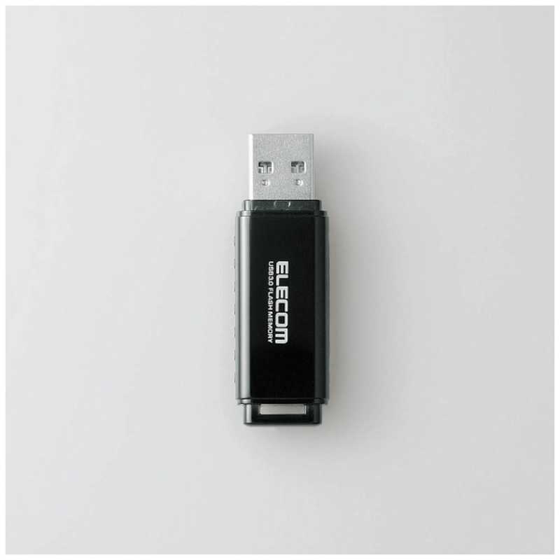 エレコム　ELECOM エレコム　ELECOM USB3.0メモリ Mac Win MF-HSU3Aシリーズ(64GB･ブラック) MF-HSU3A64GBK MF-HSU3A64GBK