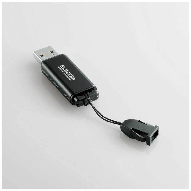 エレコム　ELECOM エレコム　ELECOM USB3.0メモリ Mac Win MF-HSU3Aシリーズ(64GB･ブラック) MF-HSU3A64GBK MF-HSU3A64GBK
