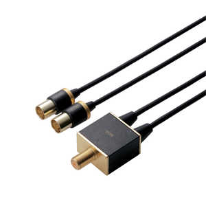 エレコム ELECOM 4K8K放送対応 アンテナ分配器 DH-ATD48K05BK ブラック エレコム ELECOM 4K8K放送対応 アンテナ分配器 DH-ATD48K05BK ブラック