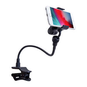 エレコム ELECOM スマートフォン対応 スタンド アームタイプ 30cm PDSCLP30BK(ブラ エレコム ELECOM スマートフォン対応 スタンド アームタイプ 30cm PDSCLP30BK(ブラ