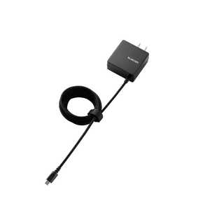 エレコム　ELECOM [micro USB]ケーブル一体型AC充電器 (1.5m) ブラック MPA-ACMBC156SBK