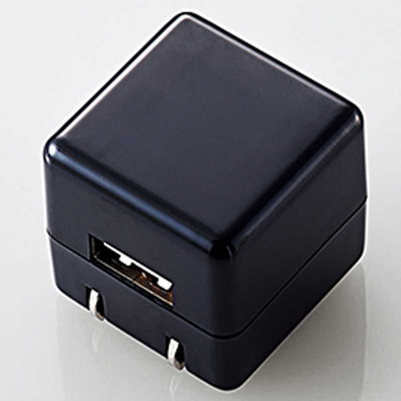 エレコム　ELECOM エレコム　ELECOM オーディオ用AC充電器/for Walkman/CUBE/1A出力/USB1ポート(ブラック) AVS-ACUAN007BK AVS-ACUAN007BK