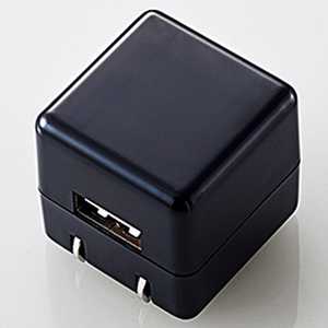 エレコム　ELECOM オーディオ用AC充電器/for Walkman/CUBE/1A出力/USB1ポート(ブラック) AVS-ACUAN007BK