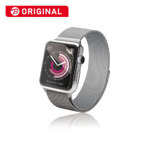 쥳 ELECOM Apple Watch Series 2ݸե 38mmɻߥեιϡ PKAW238FLFTG ڥӥå饰롼ץꥸʥ