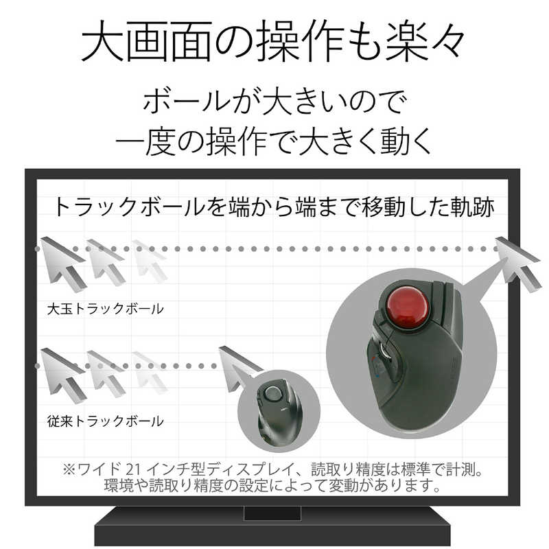 エレコム　ELECOM エレコム　ELECOM ワイヤレストラックボールマウス[2.4GHz USB･Mac/Win](8ボタン･ブラック) M-HT1DRBK M-HT1DRBK
