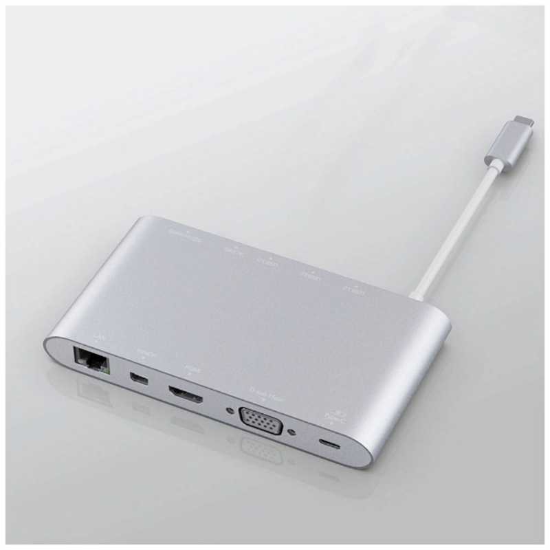 エレコム　ELECOM エレコム　ELECOM 3.0変換アダプタ USB PD対応 3A シルバー [USB Power Delivery対応] DST-C01SV DST-C01SV
