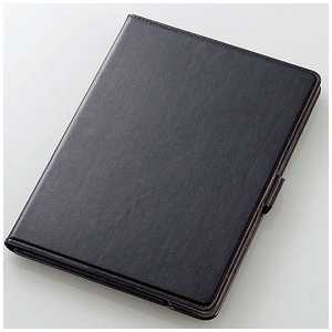 エレコム　ELECOM iPad 9.7インチ用 ソフトレザｰカバｰ 360度回転 ブラック TB-A179360BK