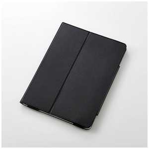 エレコム　ELECOM iPad 9.7インチ用 ソフトレザｰカバｰ 2アングル ブラック TB-A179PLFBK