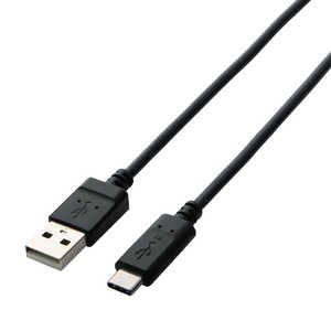 쥳 ELECOM 2m[USB-C  USB-A]2.0֥ šž ֥å TB-AC20NBK