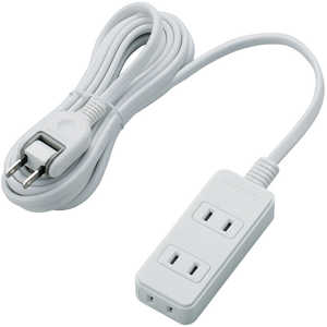 エレコム ELECOM 雷ガード付き電源タップ(2ピン式・3個口・3m) T-KS02-2330WH (ホワイト) エレコム ELECOM 雷ガード付き電源タップ(2ピン式・3個口・3m) T-KS02-2330WH (ホワイト)