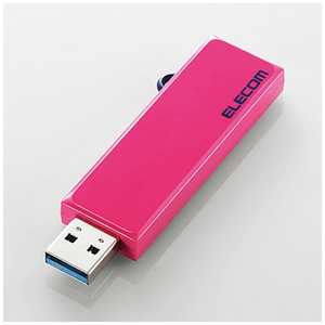 エレコム　ELECOM USBメモリ MF-KCU3APNシリーズ ピンク  16GB  USB3.1  USB TypeA  スライド式  MF-KCU3A16GPN