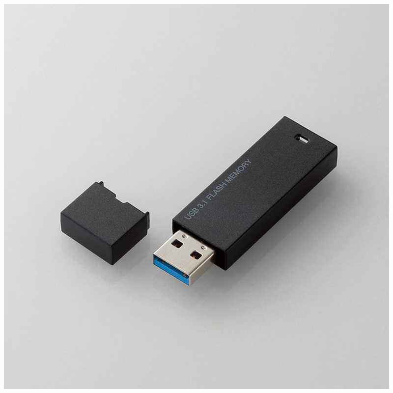 エレコム 激安価格の ELECOM USBメモリー USB3.1 Gen1 16GB MF-MSU3B16GBKH 対応 至上 ブラック セキュリティ機能対応