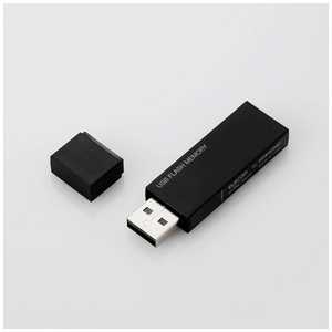 エレコム ELECOM USBメモリー 16GB USB2.0 キャップ式 (ブラック) ブラック MFMSU2B16GBK