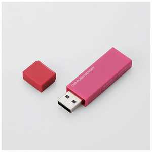 エレコム　ELECOM USBメモリー 16GB USB2.0 キャップ式 (ピンク) MF-MSU2B16GPN