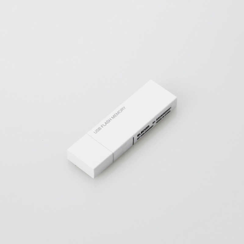 エレコム　ELECOM エレコム　ELECOM USBメモリー 16GB USB2.0 キャップ式 (ホワイト) MF-MSU2B16GWH MF-MSU2B16GWH